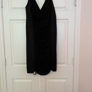 White House black market cocktail dress black